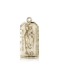 14kt Gold St. Patrick Medal" itemprop="image