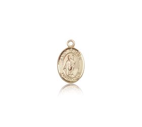 14kt Gold St. Patrick Patron Saint Medal - Small" itemprop="image