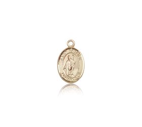 14kt Gold St. Patrick Patron Saint Medal - Small" itemprop="image