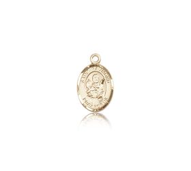 14kt Gold St. Raymond Nonnatus Patron Saint Medal - Small" itemprop="image