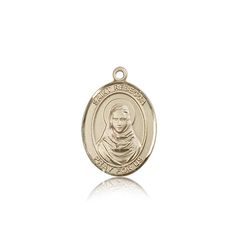 14kt Gold St. Rebecca Patron Saint Medal - Medium" itemprop="image