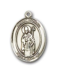 14kt Gold St. Ronan Patron Saint Medal - Small" itemprop="image