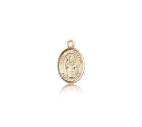 14kt Gold St. Stanislaus Patron Saint Medal - Small" itemprop="image