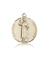 14kt Gold St. Stephen Medal" itemprop="image