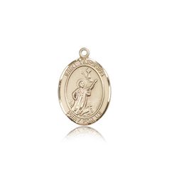 14kt Gold St. Tarcisius Patron Saint Medal - Medium" itemprop="image