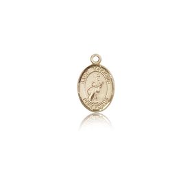 14kt Gold St. Tarcisius Patron Saint Medal - Small" itemprop="image