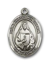 14kt Gold St. Theodore Guerin Patron Saint Medal - Small" itemprop="image