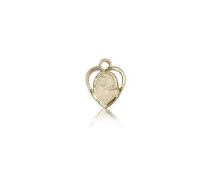 14kt Gold St. Theresa Medal" itemprop="image