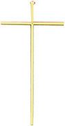 24kt. Gold Plated Brass Cross (10 inch)" itemprop="image