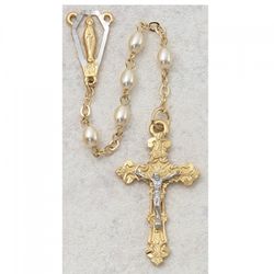 4X7MM OVAL PEARL ROSARY" itemprop="image