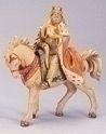 5"MELCHIOR ON HORSE FIG  FONTANINI" itemprop="image