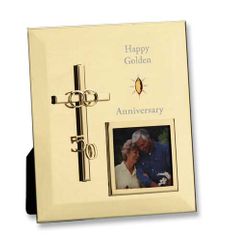 50th Anniversary Gold Picture Frame" itemprop="image