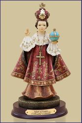 8" INFANT OF PRAGUE FLORENTINE STATUE" itemprop="image