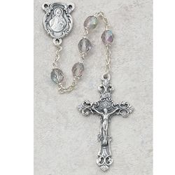 Birthstone Rosary Amethyst June" itemprop="image