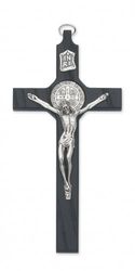 Black St.Benedict Crucifix 8 inches" itemprop="image