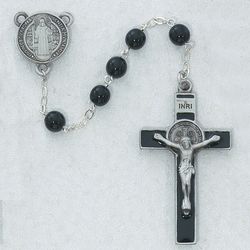 Black St. Benedict Rosary" itemprop="image