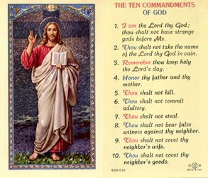 Blessing Christ laminated Wallet Sized Holy Card" itemprop="image