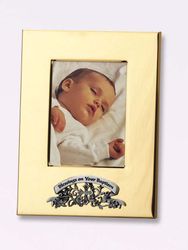 Blessings On Your Baptism Gold Frame" itemprop="image