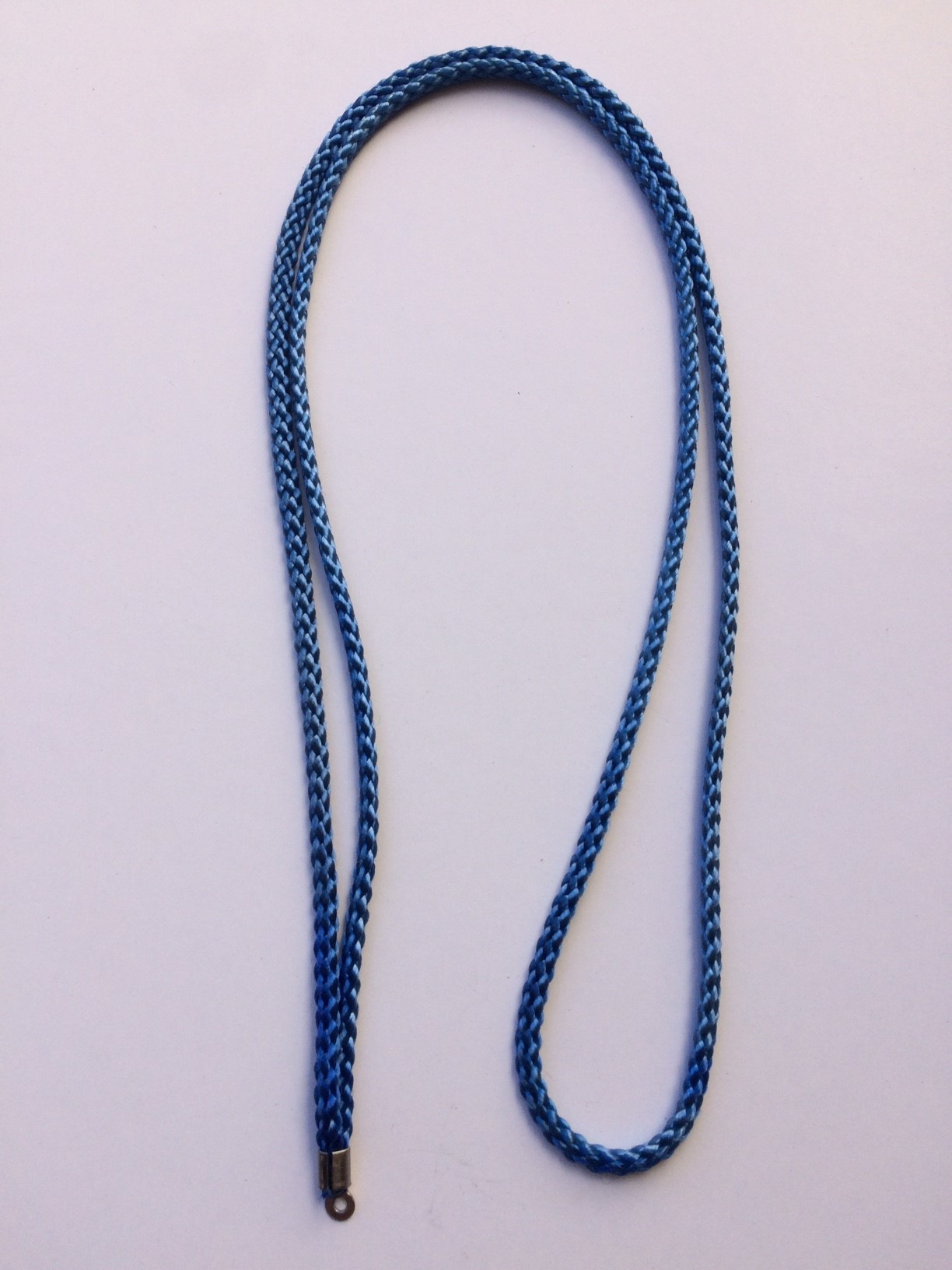 Blue String Chain Blue Cord Chain 30 inches | HolyFamilyOnline.com