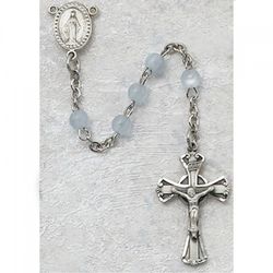 Blue Glass Rosary" itemprop="image