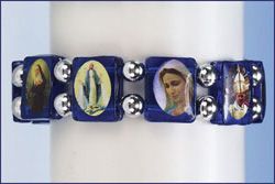 Bracelet Depictions of Mary with Saints" itemprop="image