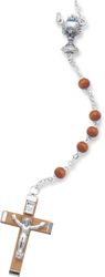 Brown Beads Rosary" itemprop="image