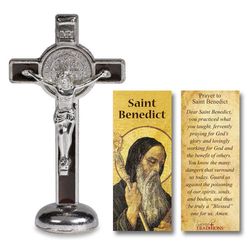 Brown St Benedict Enamel Stand" itemprop="image