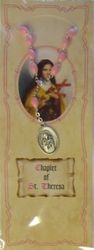 Chaplet Rosary of St. Theresa Devotional Carded" itemprop="image