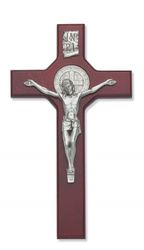 Cherry St. Benedict Crucifix 10 1/2 inches" itemprop="image