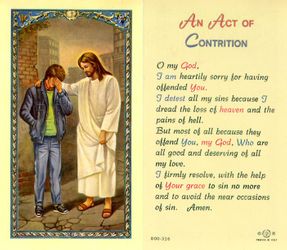 Christ with Teen Boy Laminated Holy Card" itemprop="image