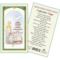 Confirmation Laminated Holy Card" itemprop="image