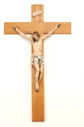 CRUCIFIX MAHOGANY WOOD" itemprop="image