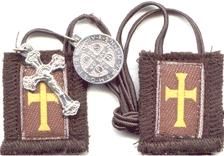 Crusader long cord Scapular" itemprop="image