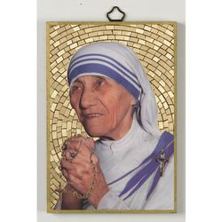 Deluxe Double-Sided Plaque- Blessed Mother Teresa" itemprop="image