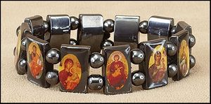 Devotional Icon Saints Stretch Bracelet" itemprop="image