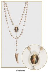 Divine Mercy Alabaster Wall Rosary" itemprop="image