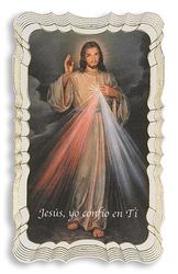 Divine Mercy Ordination Deluxe Holy Card" itemprop="image