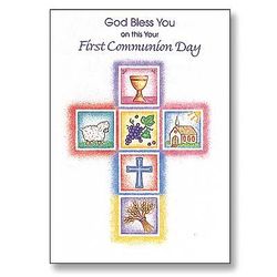 First Communion Greeting Card" itemprop="image