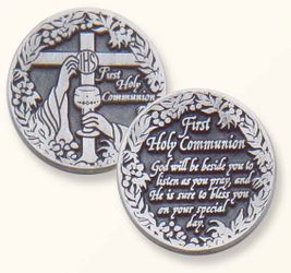 First Communion Pocket Token" itemprop="image