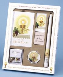 First Mass Book ( My First Eucharist) Deluxe Set" itemprop="image