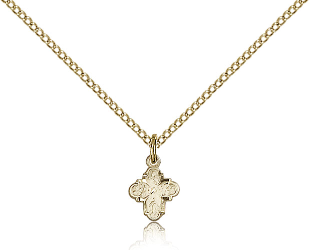 gold-filled-4-way-medal-pendant-holyfamilyonline