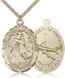 Gold Filled 4-Way Medal Pendant" itemprop="image