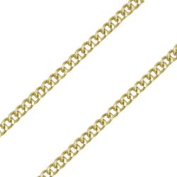 Gold Filled Curb Neck Chain" itemprop="image