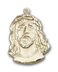 Gold Filled ECCE Homo Medal Pendant" itemprop="image