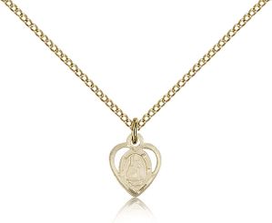 Gold Filled Infant Medal Pendant" itemprop="image