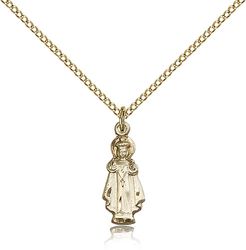 Gold Filled Infant of Prague Medal Pendant" itemprop="image