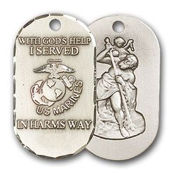 Gold Filled Marines Medal Pendant" itemprop="image