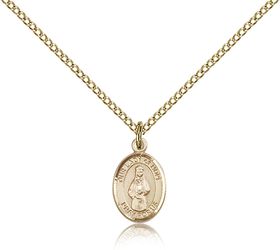 Gold Filled Our Lady of Hope Patron Saint Medal Pendant - Small" itemprop="image