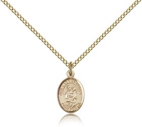 Gold Filled Our Lady of Knock Patron Saint Medal Pendant - Small" itemprop="image