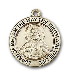 Gold Filled Scapular Medal Pendant" itemprop="image